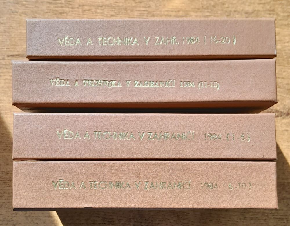 Věda a technika v zahraničí / Komplet ročník 1984