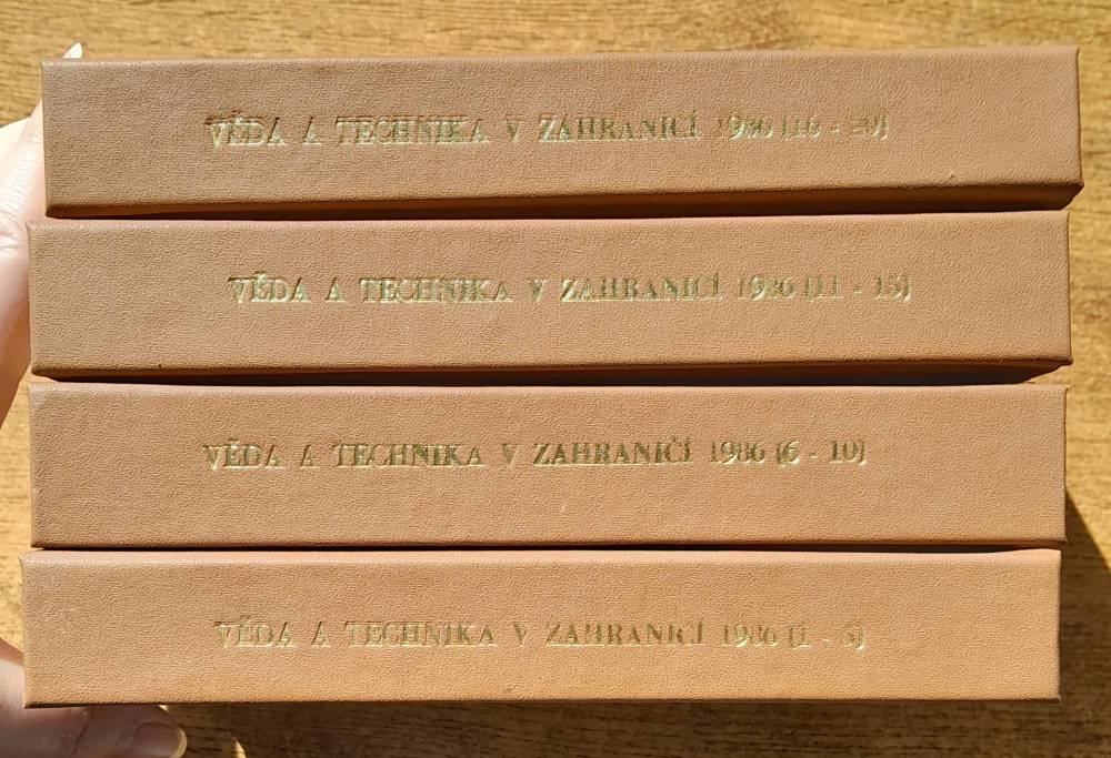 Věda a technika v zahraničí / Komplet ročník 1986