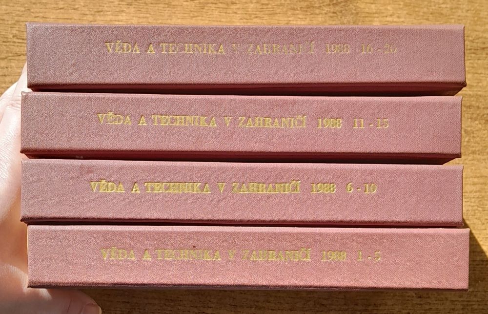 Věda a technika v zahraničí / Komplet ročník 1988