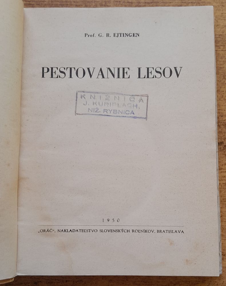 Pestovanie lesov