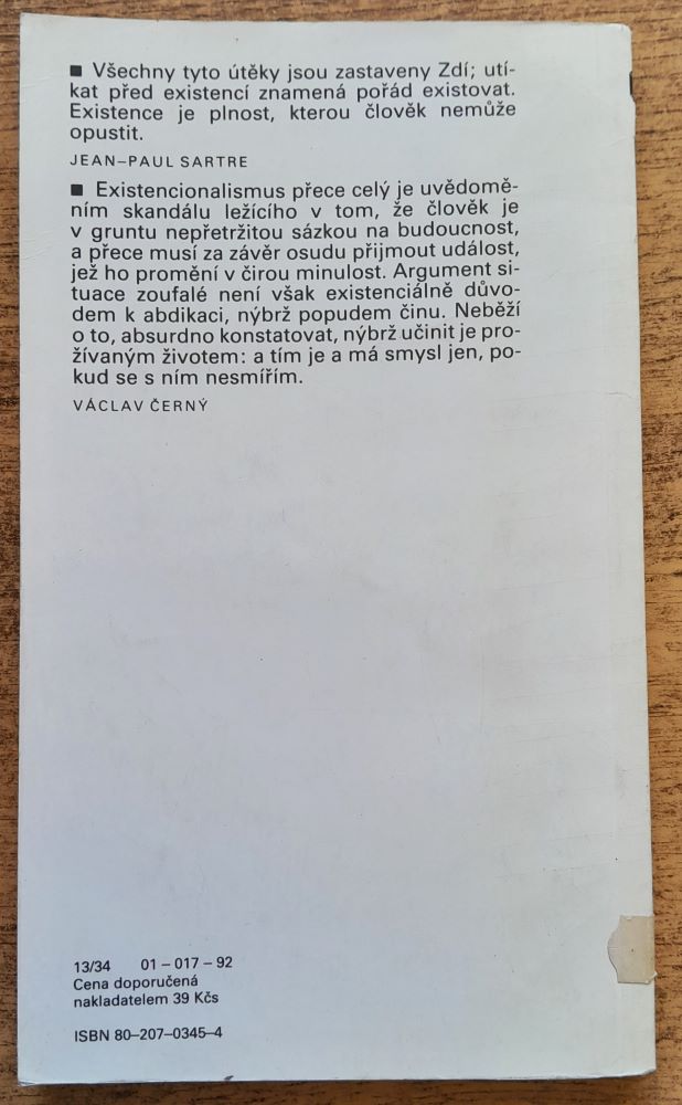 Zeď / Sartre