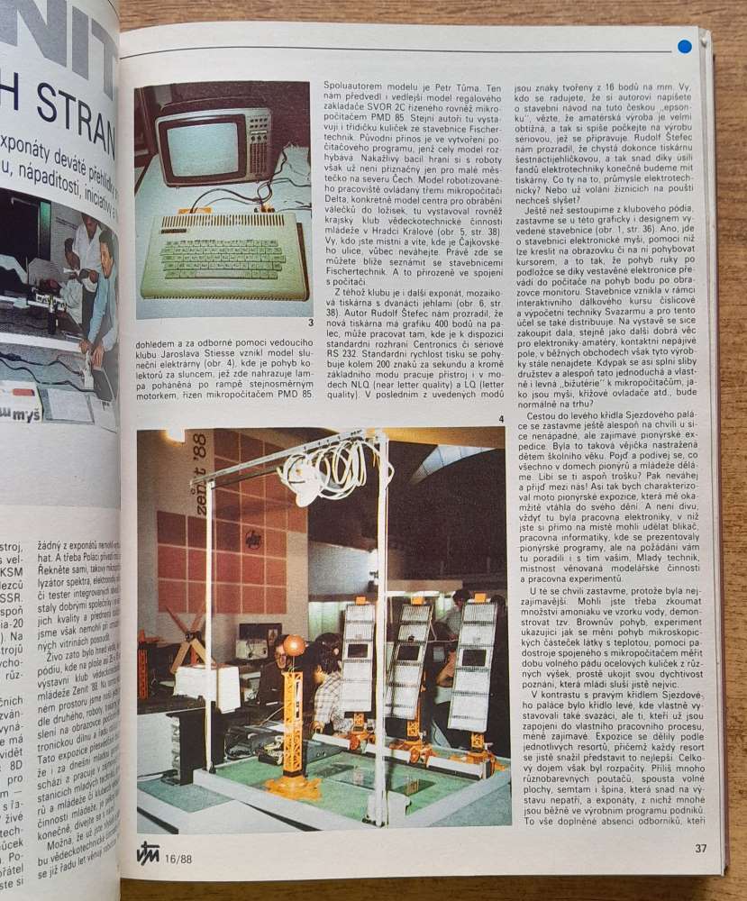Věda a technika mládeži 1988 / Dvojtýždenník