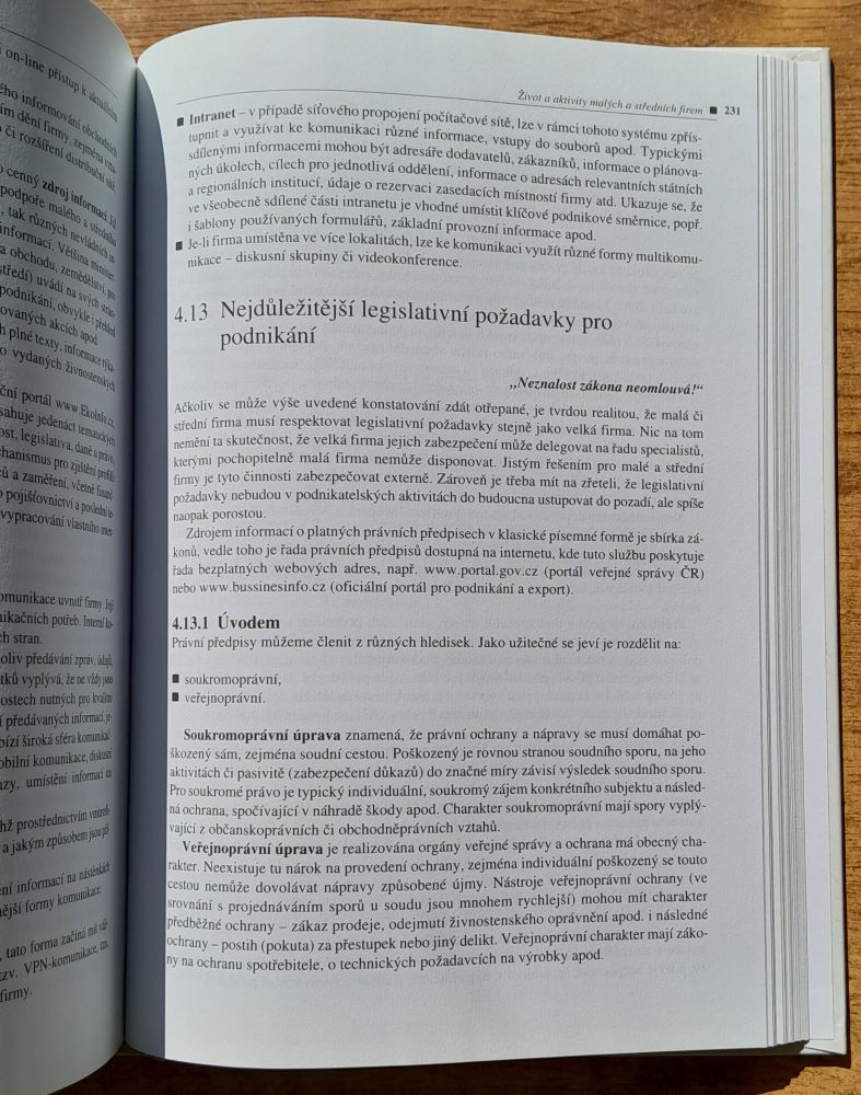 Podnikání malé a střední firmy