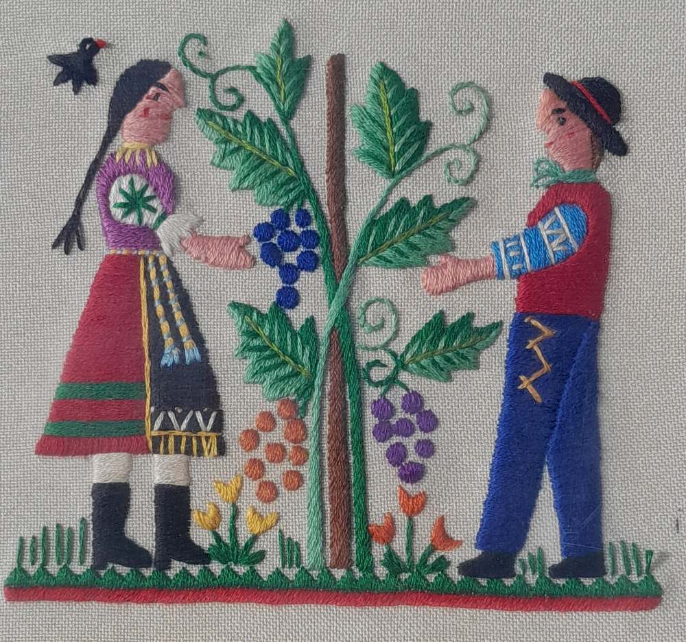 Ľudová výšivka - 1973