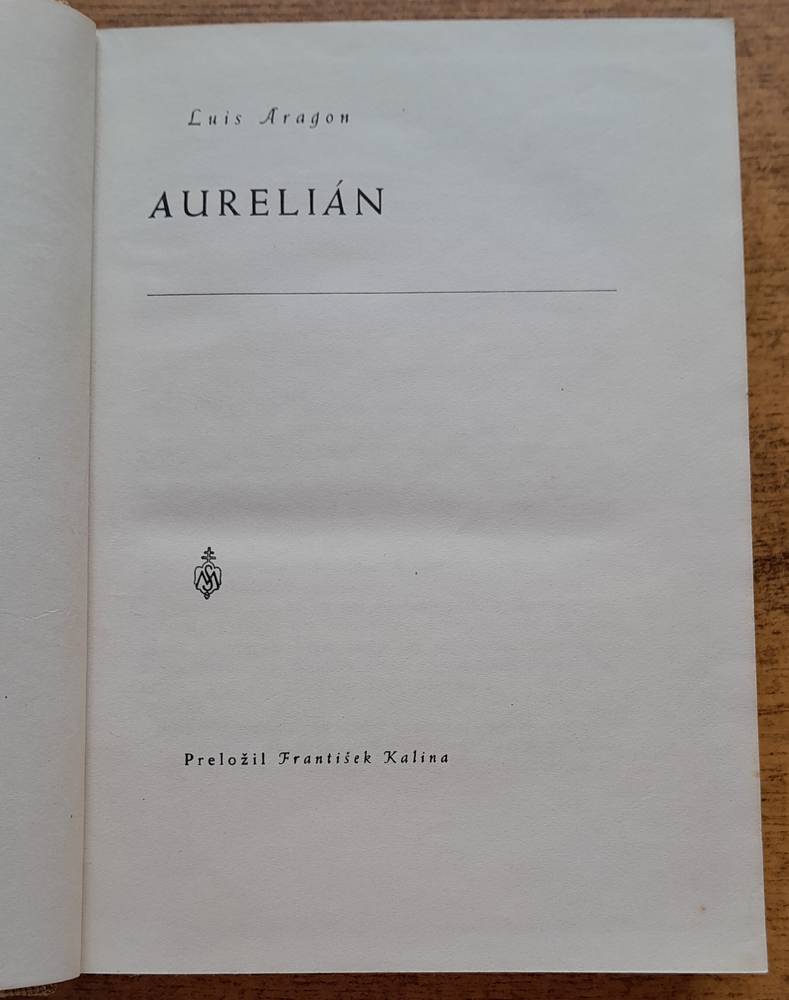 Aurelián / Edícia Románska knižnica