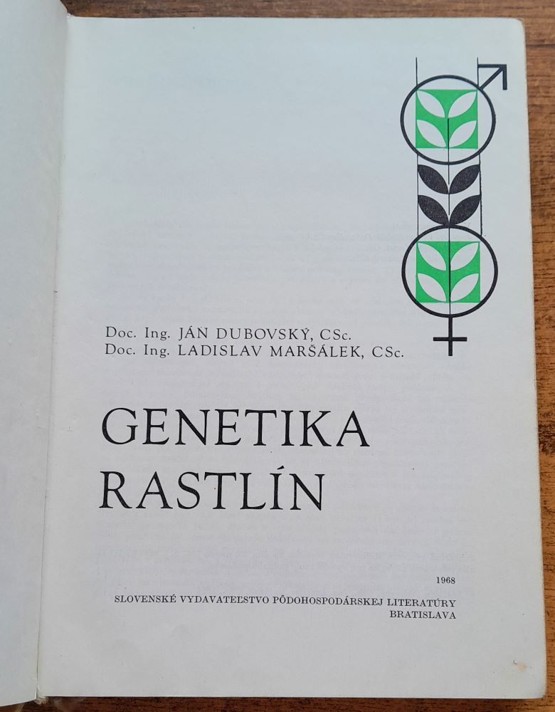 Genetika rastlín / Rastlinná výroba