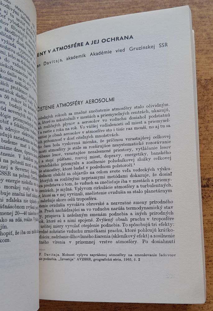 Spoločnosť a životné prostredie / Ochrana prírody