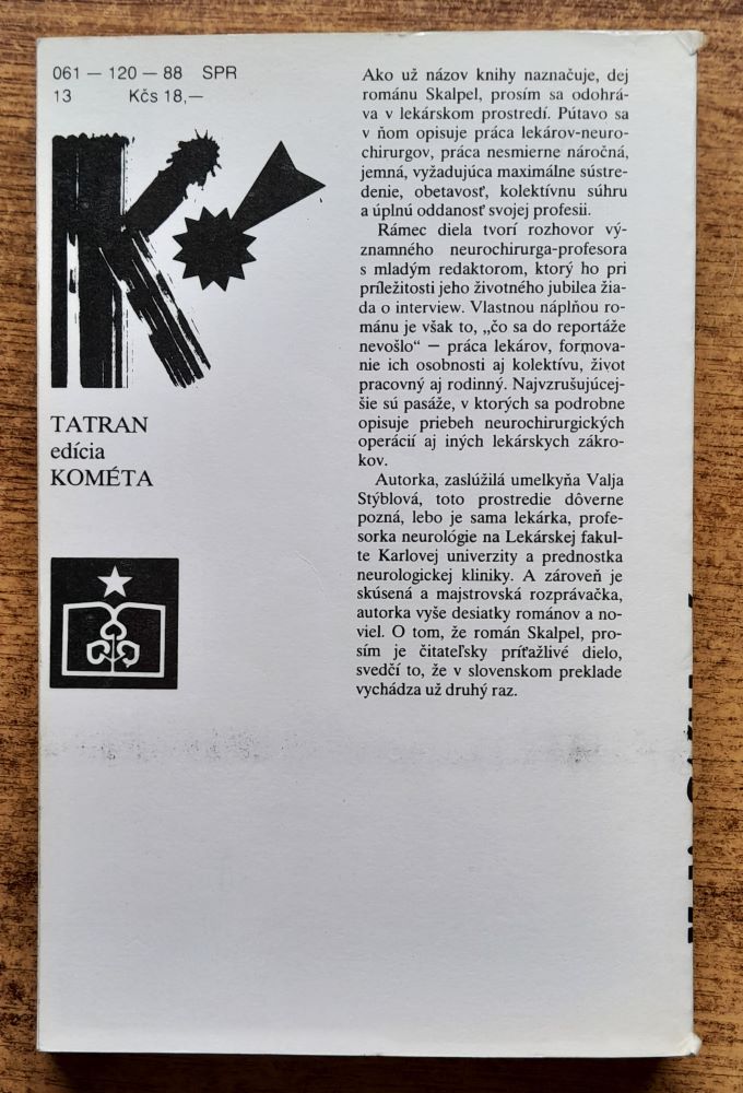 Skalpel prosím / Edícia Kométa