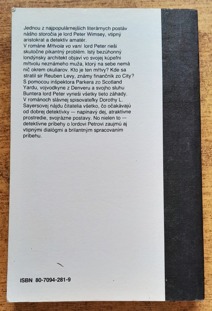 Mŕtvola vo vani / Edícia Triumf