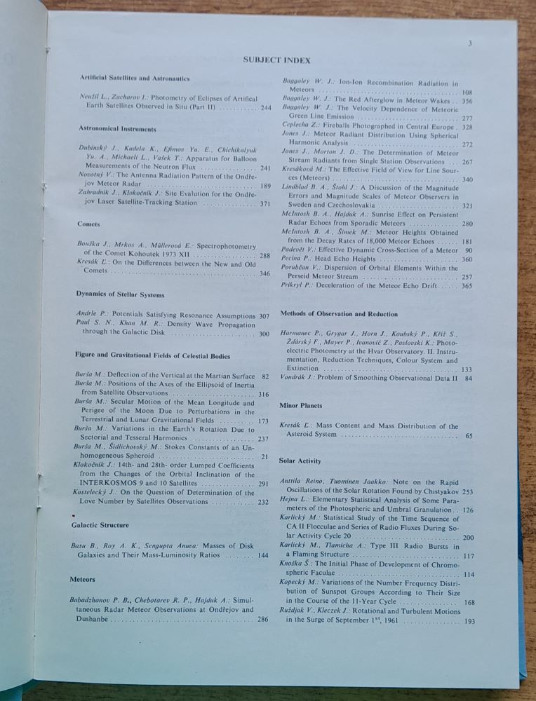 Bulletin of the Astronomical Institutes of Czechoslovakia 1 - 6 / 1977