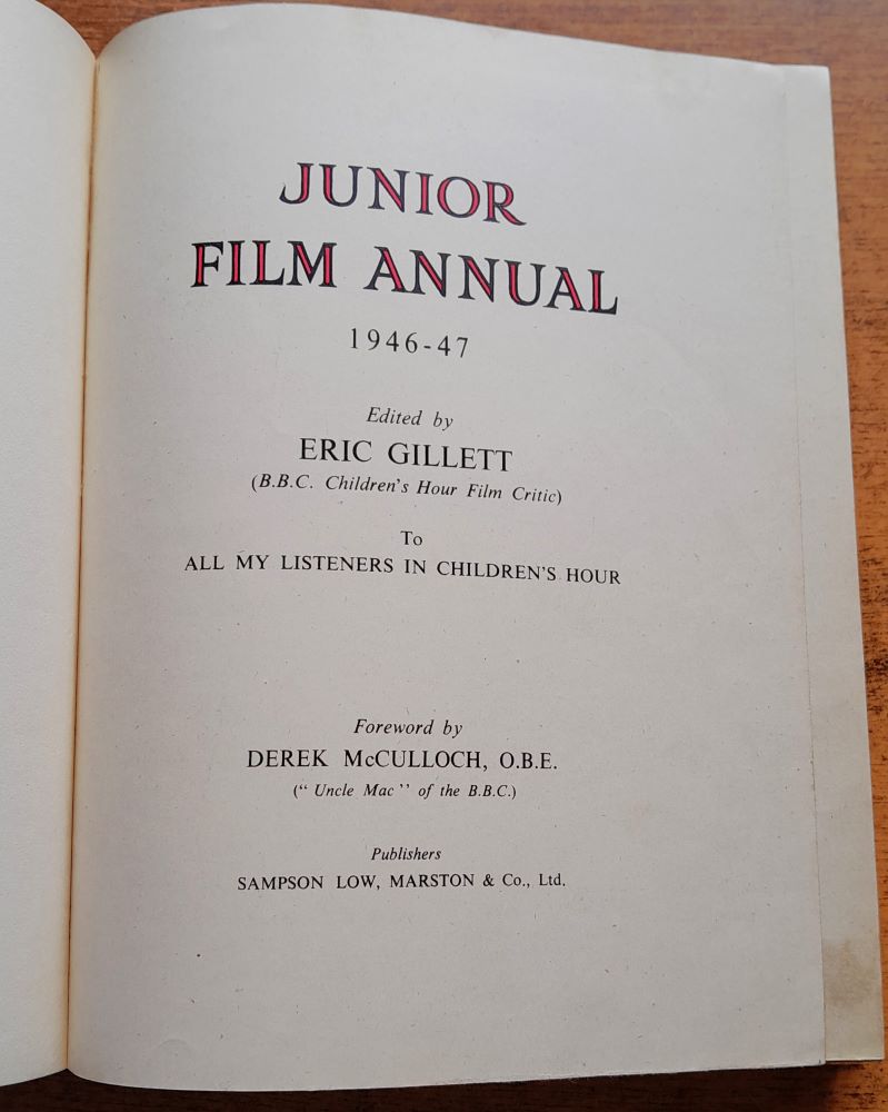 Junior Film Annual 1946-47 / To all my Listeners in Childrens Hour