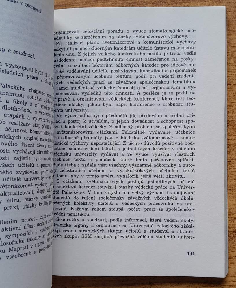 Celoštátna konferencia učiteľov Praha 1984