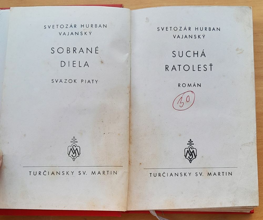 Suchá ratolesť / Sobrané diela sväzok piaty