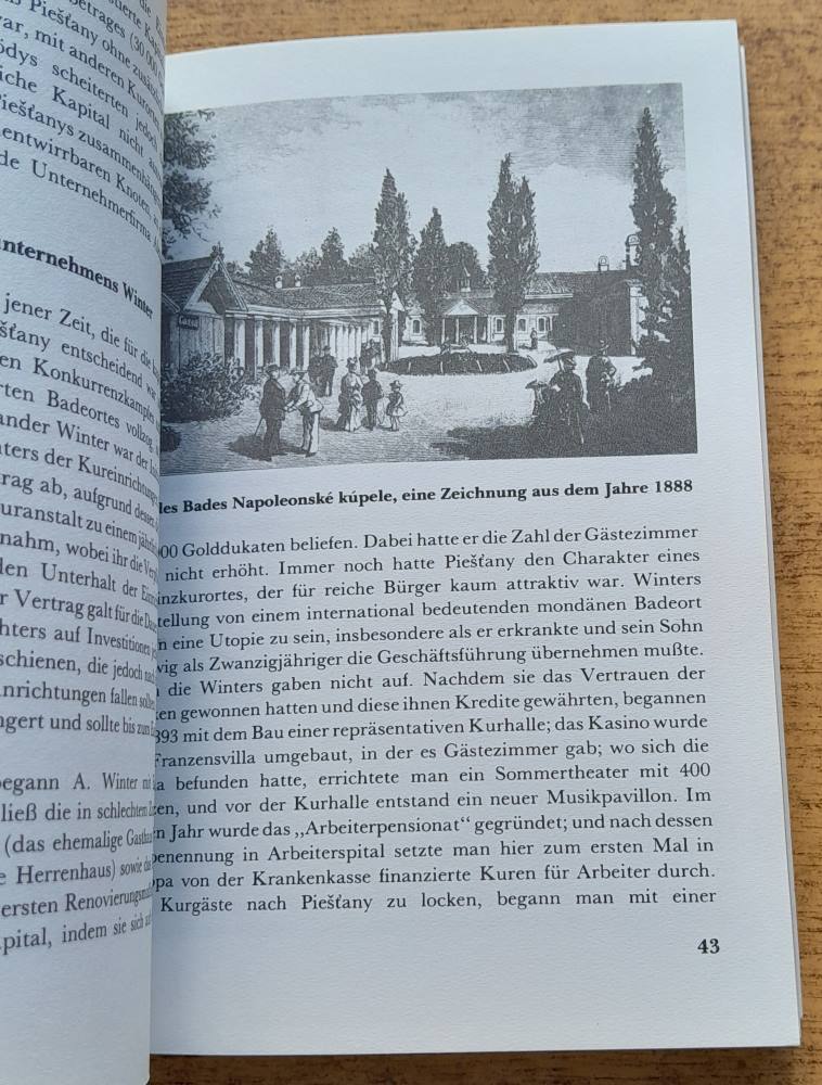 Piešťany + mapka / Ein Fuhrer durch den Kurort und seine Umgebung / Sprievodca po kúpeľnom meste a okolí 