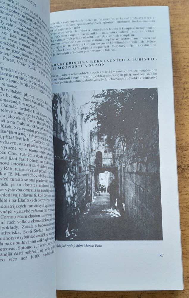 Jadranské pobřeží Jugoslávie / Prúvodce Olympia