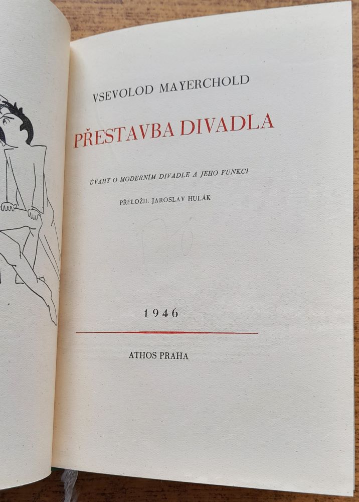 Přestavba divadla / Úvahy o moderním divadle a jeho funkci