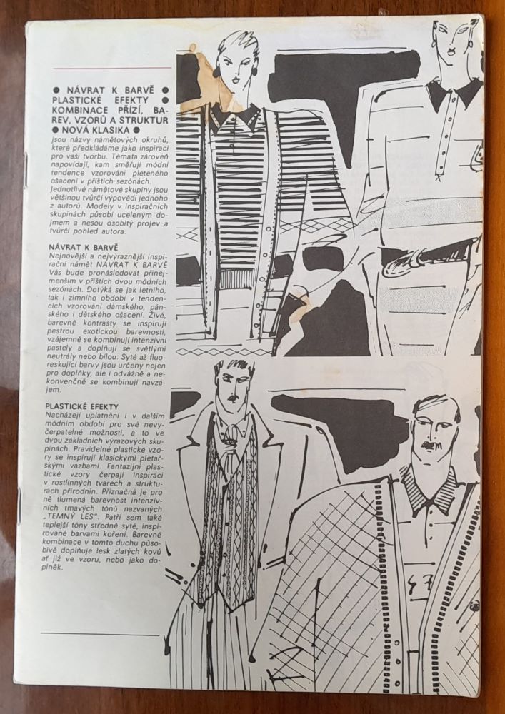 Dana 1989 / Pletená inspirace