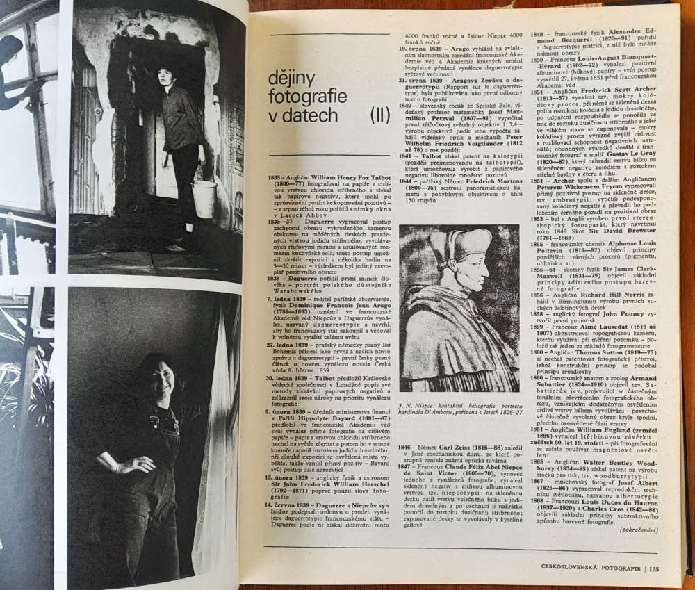 Československá fotografie / Časopis pro ideovou a odbornou výchovu fotografických pracovníkú