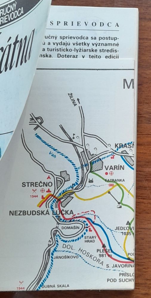 Vrátna / Stručný sprievodca + mapa