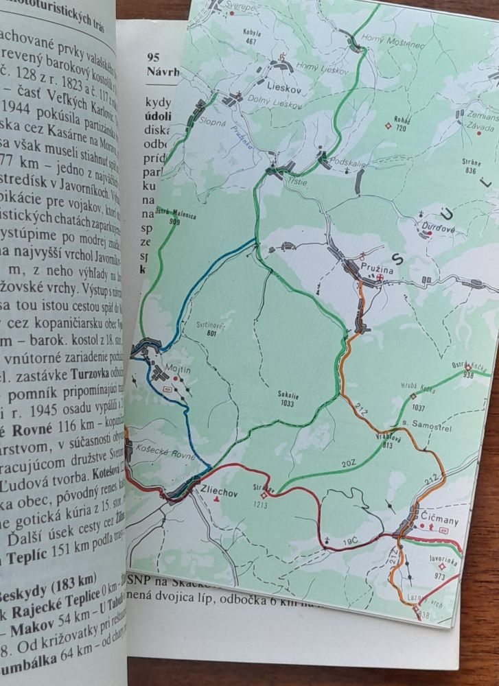 Rajecká dolina / Stručný sprievodca + mapa
