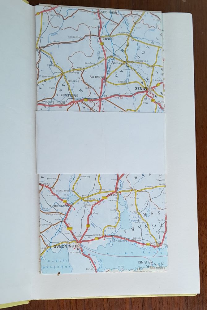 Autom po Európe 1 + mapa / Bulharsko / Juhoslávia / Maďarsko / NDR / Poľsko / Rumunsko / Sovietsky zväz (autoatlas)