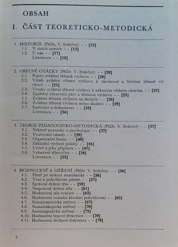 Tělesná výchova zdravotně oslabených
