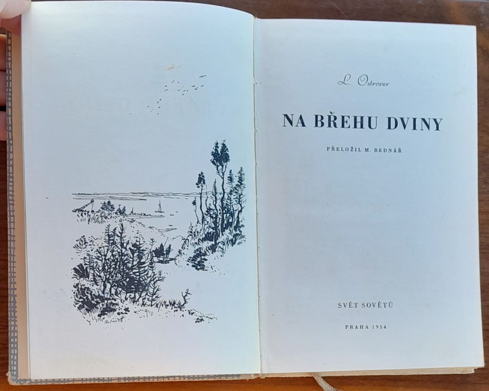 Na břehu Dviny / sovietsky román