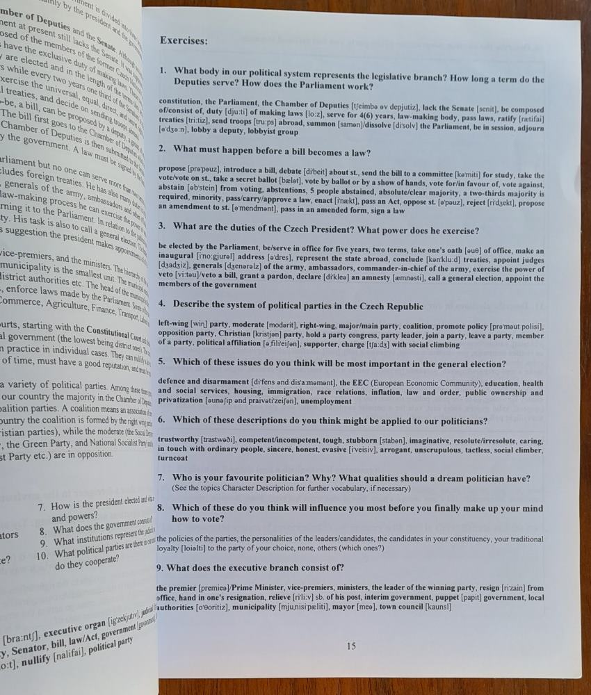 Topics for English / Conversation / Maturita z angličtiny