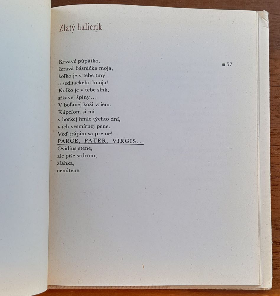 Maľované jarmá / Kruh milovníkov poézie