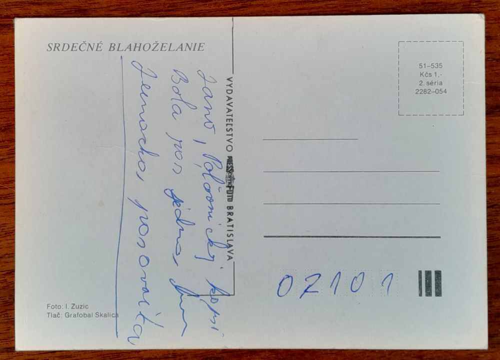 Srdečné blahoželanie