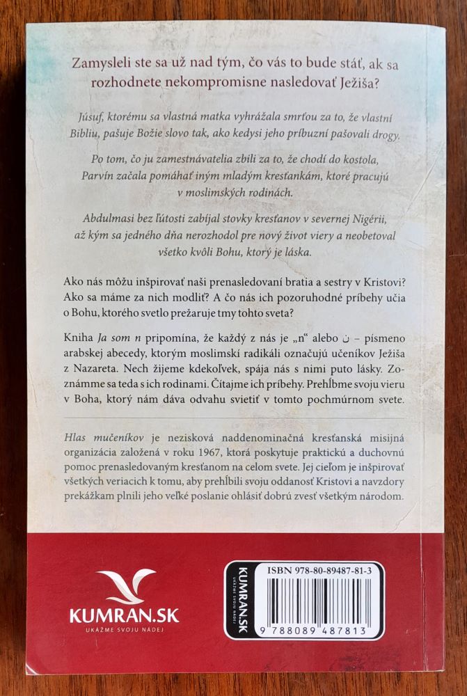 Hlas mučeníkov / Ja som n