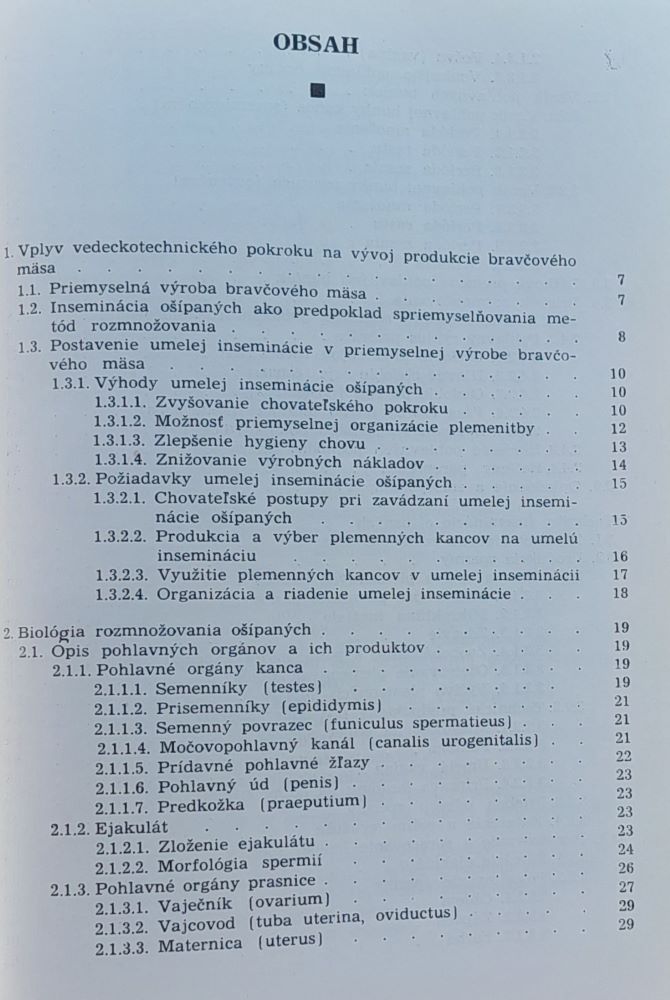 Umelá inseminácia prasníc / Biológia - Technika - Organizácia