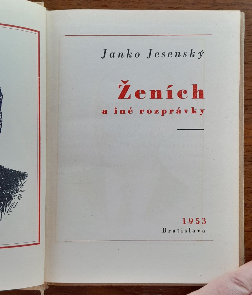 Ženích a iné rozprávky / Hviezdoslavova knižnica