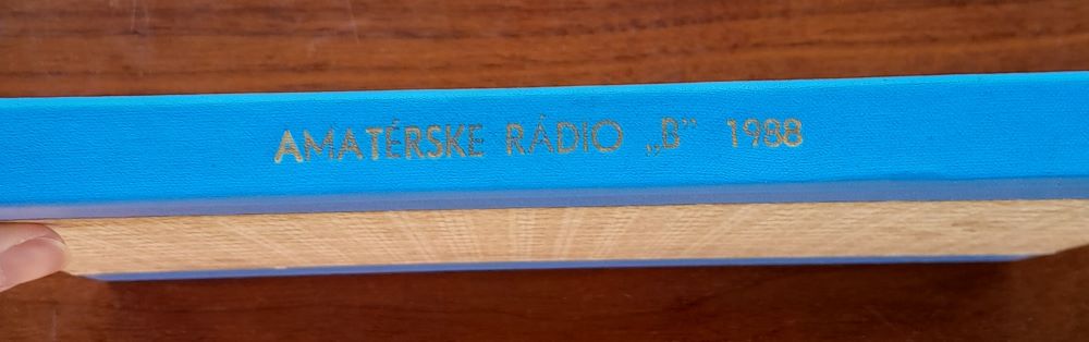 Amatérské radio / Časopis pro radiotechniku a amatérské vysílání / Pro konstruktéry - Řada B - Zviazaný dvojmesačník 6 čísel