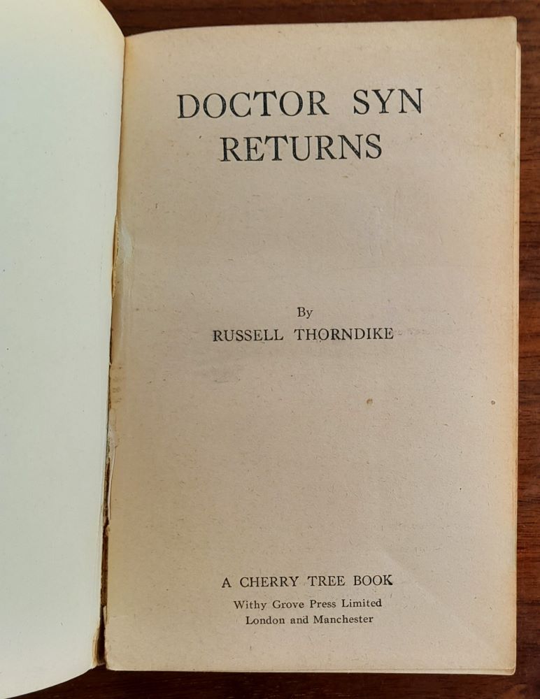 Doctor Syn Returns / Doktor Syn sa vracia
