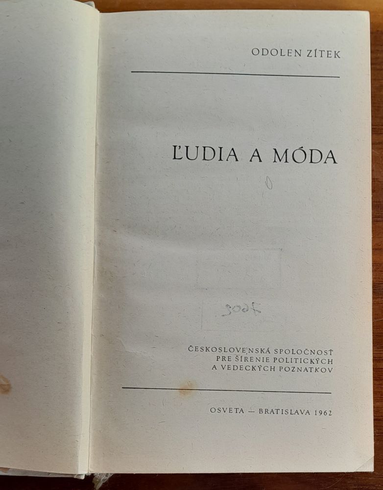 Ľudia a móda / Malá moderná encyklopédia