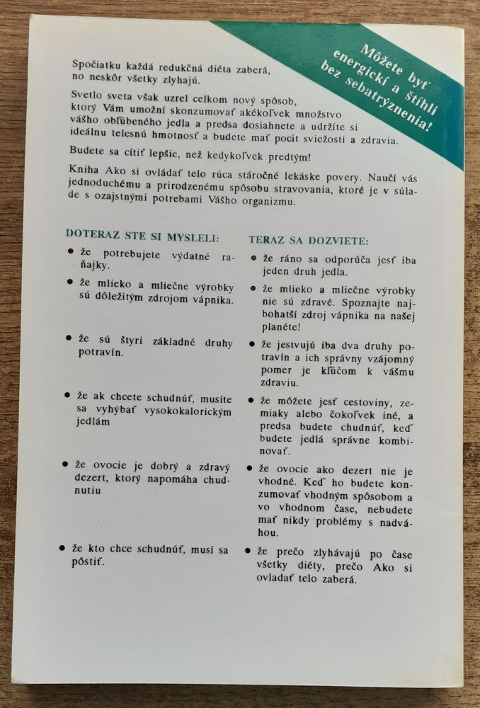 Ako si ovládať telo / Kontrola tela / Životná energia doživotne