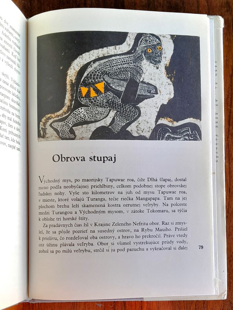Obrova stupaj / Maorijské rozprávky / Z rozprávky do rozprávky