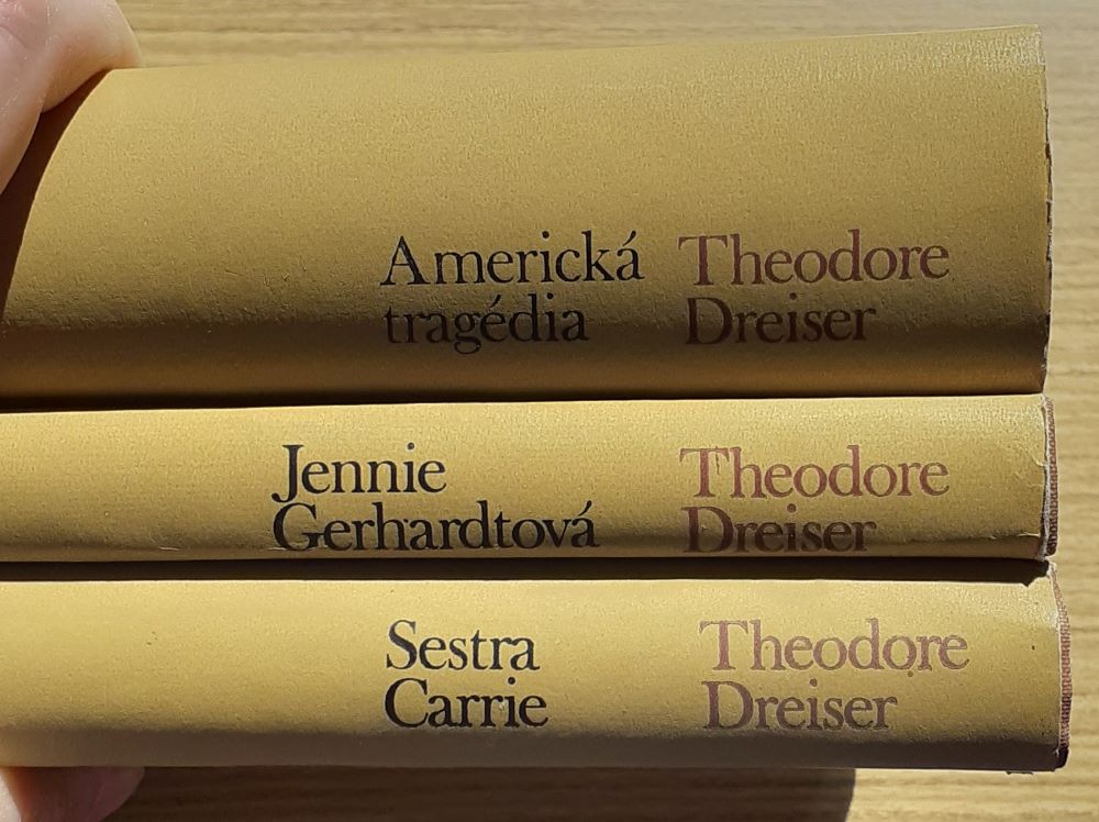 Theodore Dreiser I., II., III., - Zlatý fond svetovej literatúry