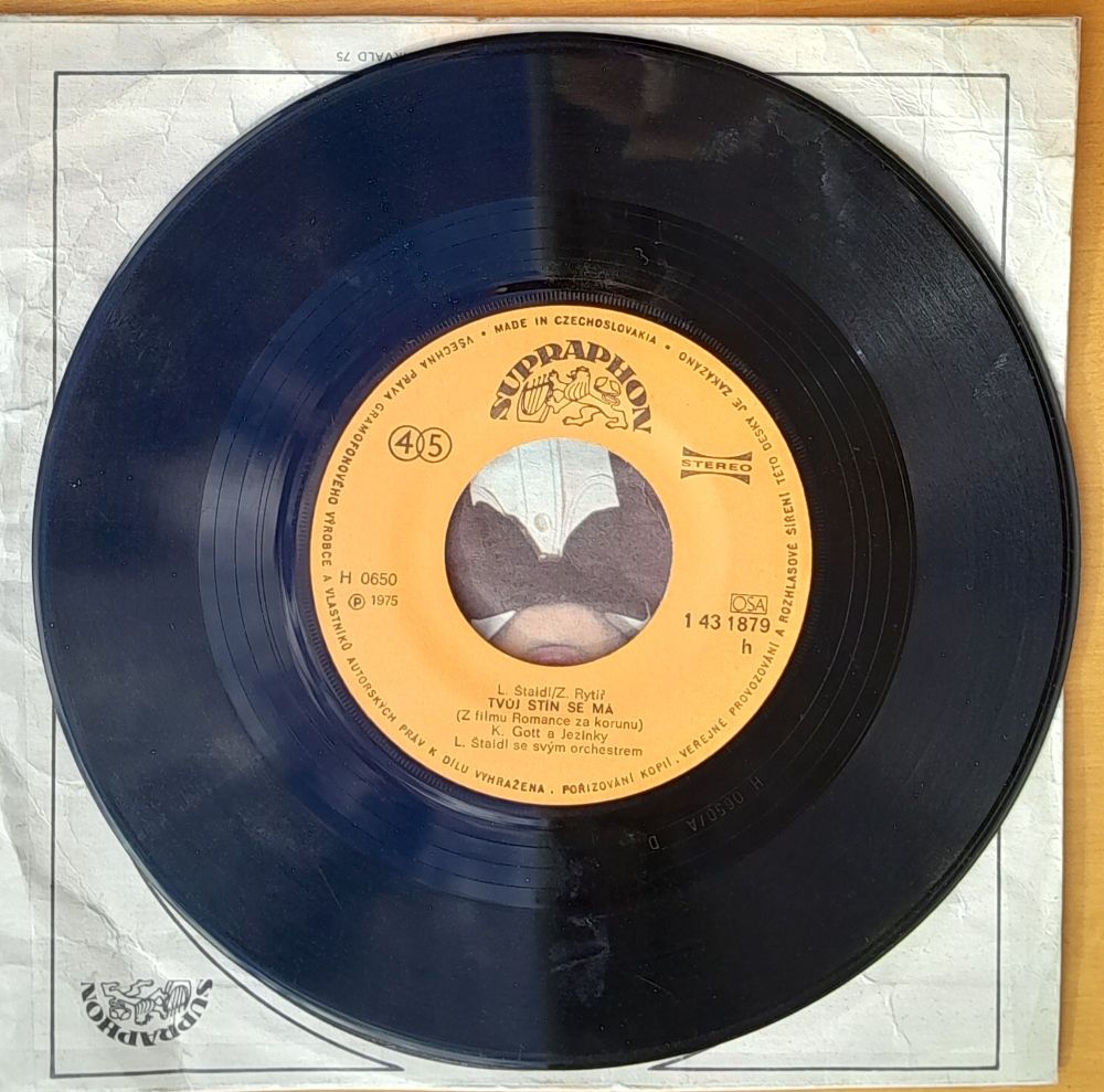 Karel Gott - LP Platňa - Single play