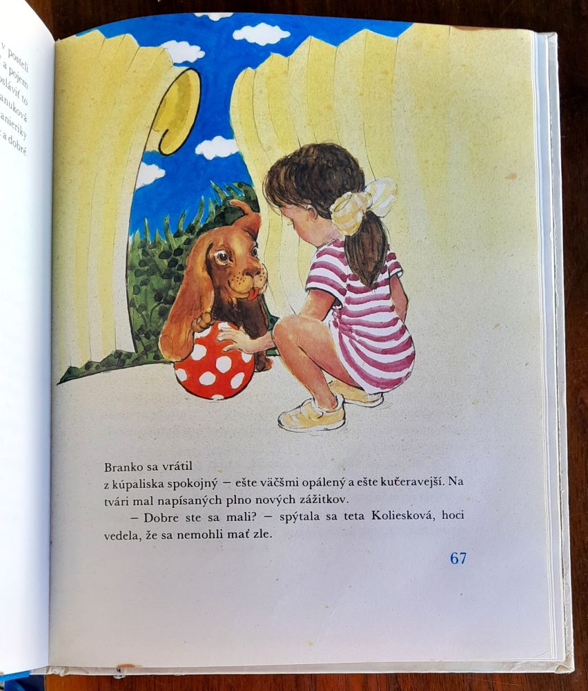 Pol prázdnin s tetou Kolieskovou