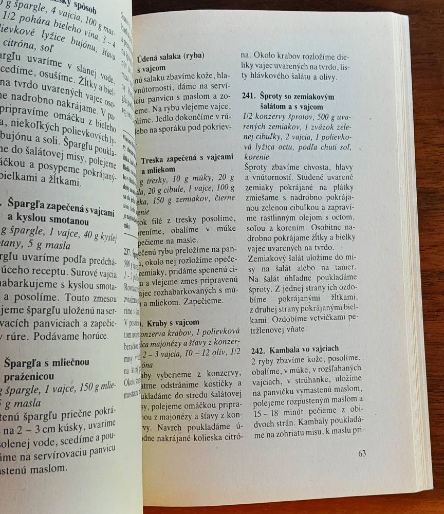 300 jedál z vajec