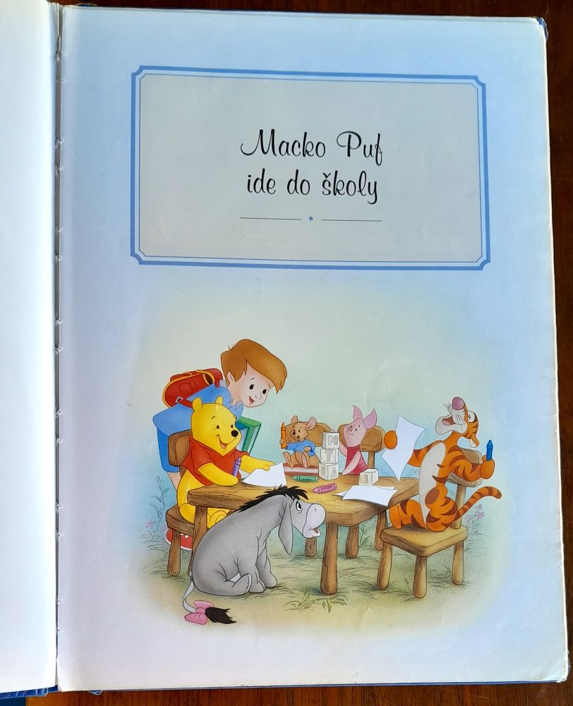Macko Puf / Macko Puf ide do školy / Rozprávanie o Mackovi Puf