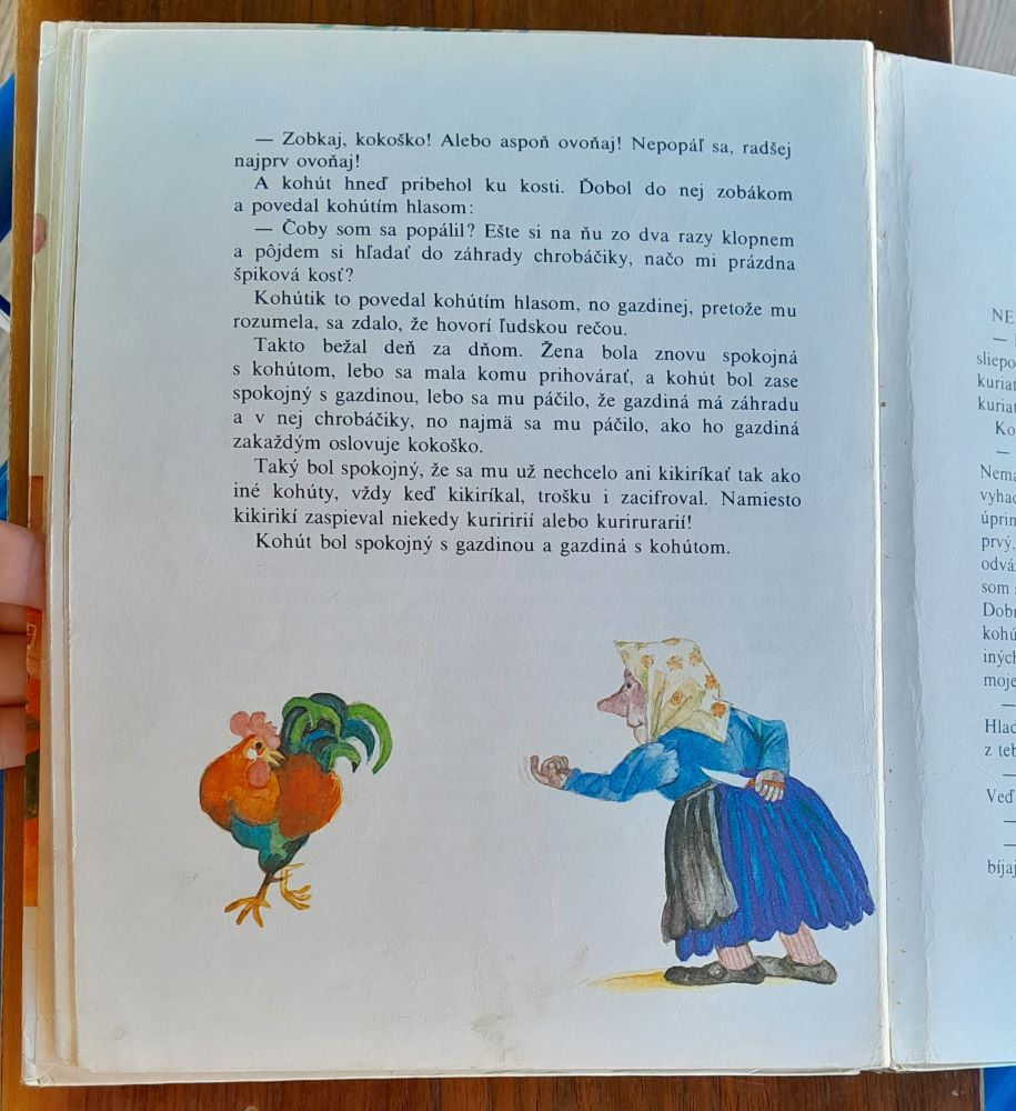 O múdrom kohútikovi / Poslušné písmenka