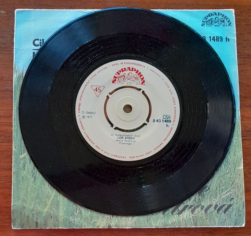 Marie Rottrová, LP Platňa - single play