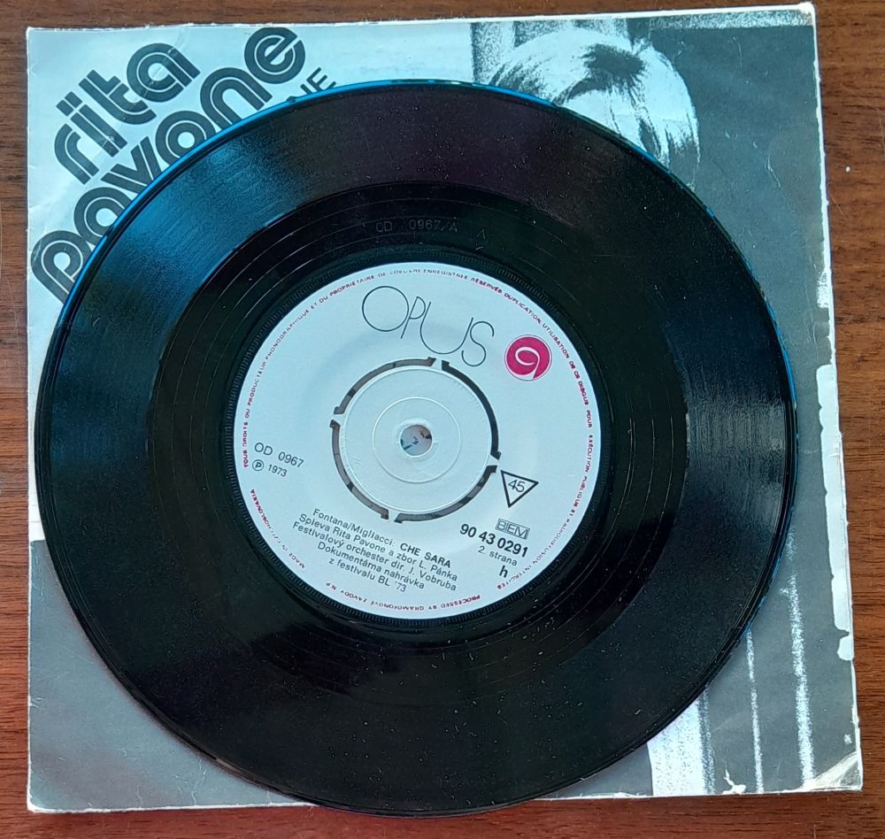 Rita Pavone, LP Platňa - single play