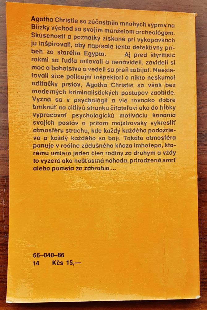 Nakoniec príde smrť / A. Christie