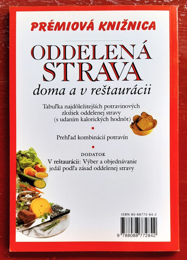 Oddelená strava - doma a v reštaurácii