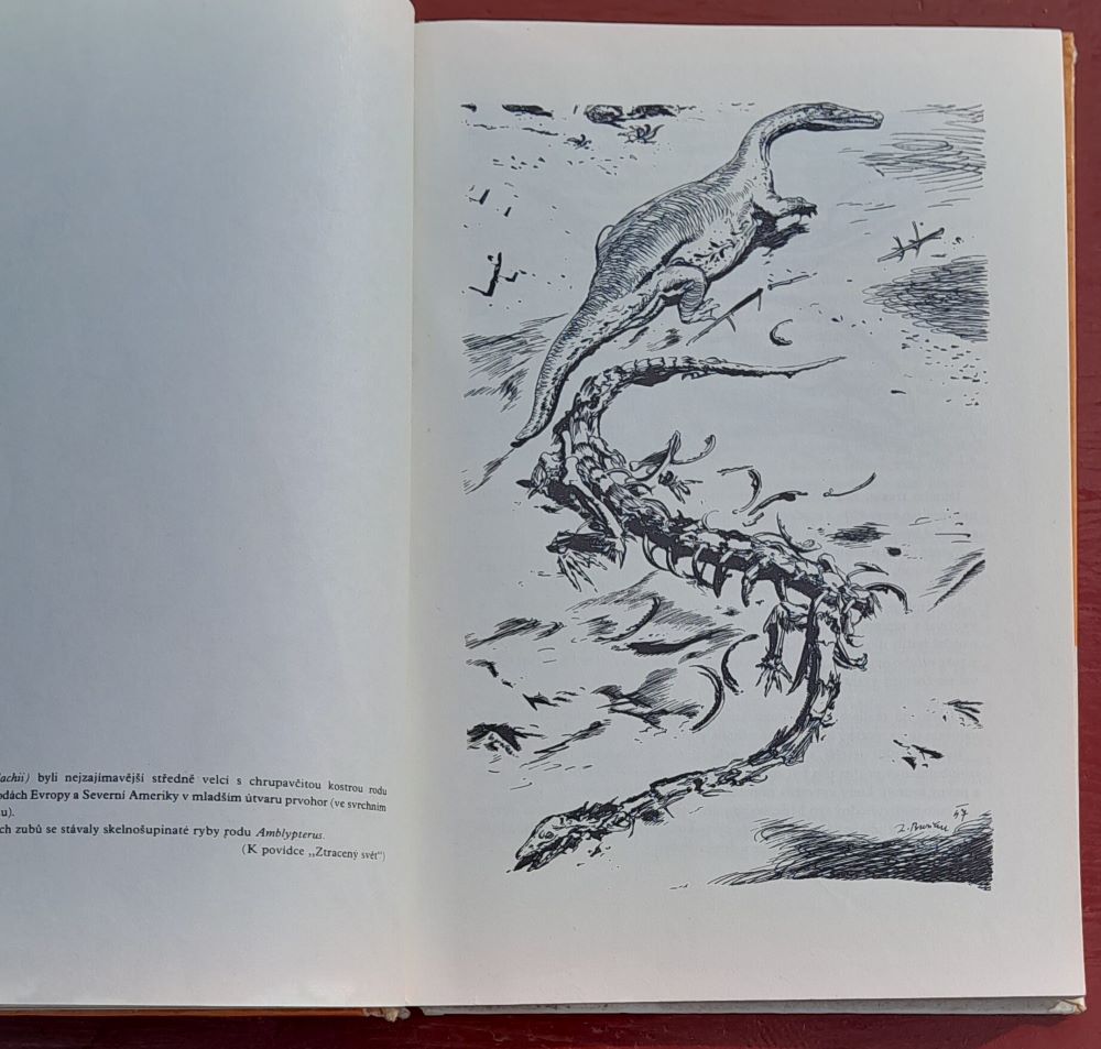 Ztracený svět / Knižnice všeobecného vzdělání mládeže z oboru Paleontologie
