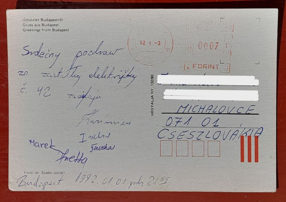 Maďarsko - Budapešť - 1992